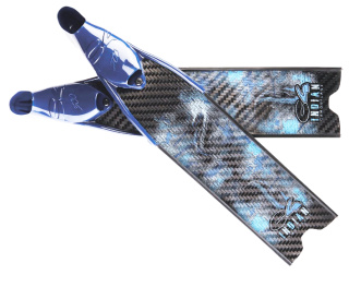 картинка Ласты С4 INDIAN CAMO OCEAN (карбон Т700, угол 32, синие калоши С4 300 2.0) от магазина DivingWolf