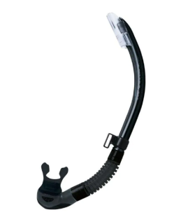 Трубка для плавания Platina II Hyperdry (SP-170)(черный силикон) Черный