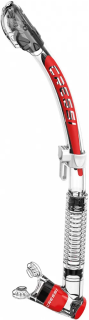 Трубка Cressi Itaca Ultra Dry Прозрачный силикон цвет красный Cressi