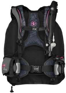 картинка Жилет-компенсатор AquaLung ZUMA (черно-розовый) от магазина DivingWolf