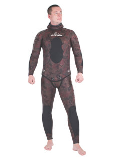 картинка Гидрокостюм Scorpena C2 7 мм Camo от магазина DivingWolf