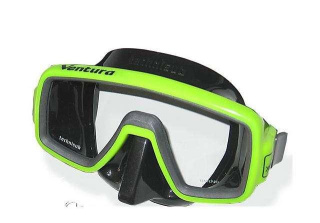 картинка Маска Ventura (черный силикон) от магазина DivingWolf