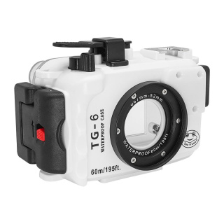 картинка Sea Frogs TG-6 white подводный бокс для Olympus Tough TG-6 от магазина DivingWolf