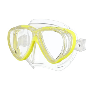 картинка Маска Tusa Freedom Quad, прозрачный силикон от магазина DivingWolf