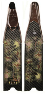 картинка Ласты С4 INDIAN CAMO MED (карбон Т700, угол 32, коричневые калоши С4 300 2.0) от магазина DivingWolf