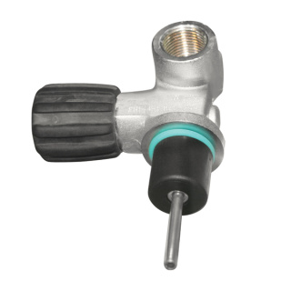 картинка Вентиль M25x2 300bar 1 выход DIN O2 очищенный BTS от магазина DivingWolf