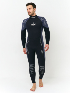 картинка Гидрокостюм Srgan "Nero 2.0" Long men 5 мм черный/серый от магазина DivingWolf
