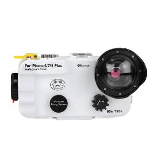 картинка Sea Frogs iPhone 6/7/8 Plus/XS/MAX Bluetoooth (white) для Apple iPhone 6/7/8 Plus/XS/MAX от магазина DivingWolf