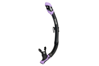 картинка Трубка SEAC SUB REVERSE DRY BLACK/LILAC от магазина DivingWolf
