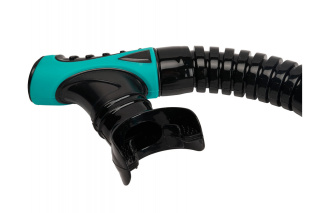 картинка Трубка SEAC SUB REVERSE DRY BLACK/TIFFANY от магазина DivingWolf