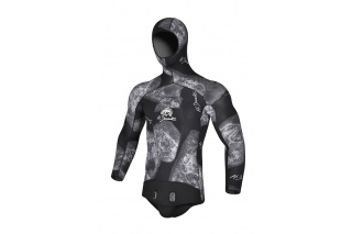 картинка Гидрокостюм H.DESSAULT BLACK SIDE 3 мм, только куртка от магазина DivingWolf