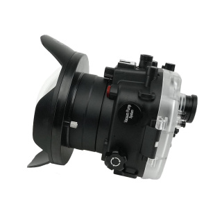 картинка SeaFrogs A7 III black + WDP155/100 T1 подводный бокс для Sony A7III с портом под обьектив 12-24 от магазина DivingWolf