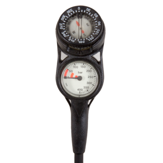 картинка Консоль 2-х приборная NAVIGATOR (манометр/компас) от магазина DivingWolf