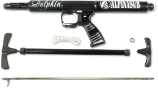 картинка Ружье пневматическое для подводной охоты Alpinasub Delphin 500 короткое от магазина DivingWolf
