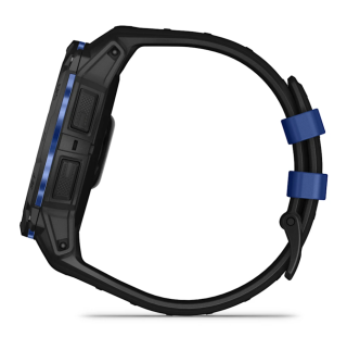 картинка Часы Garmin INSTINCT 3  50 мм, AMOLED, Black with Black/Bolt Blue Band от магазина DivingWolf