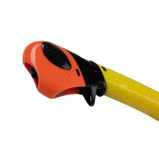 Трубка Scorpena J3 с двумя клапанами, жёлт.