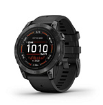 Garmin Epix™ Pro (Gen 2) Sapphire титановые DLC с черным ремешком