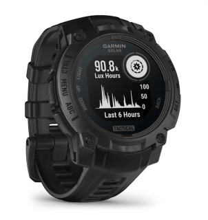 картинка Часы Garmin Instinct 3, 45 мм, Solar, Tactical Edition, Black with Black Band от магазина DivingWolf