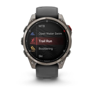 картинка Garmin FENIX 8 Pro – 47 mm, AMOLED Sapphire, Titanium with Graphite/black silicone band от магазина DivingWolf