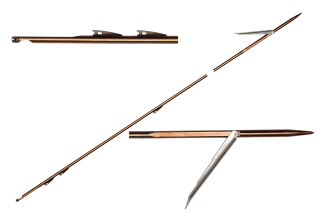 картинка Гарпун CAPTUR, акулий плавник, один флажок, ø 6,5 мм. от магазина DivingWolf