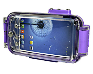 картинка Meikon Galaxy S3/S4 (purple) подводный бокс от магазина DivingWolf