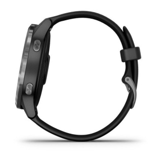 картинка Часы Garmin VIVOACTIVE 4 черные с серым безелем от магазина DivingWolf