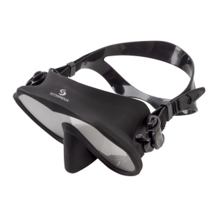 Маска Scorpena U безрамная черная