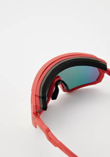 картинка Спортивные очки HILX Samurai / Matt Solid Red / Red Polarized Lens + Clear Lens от магазина DivingWolf