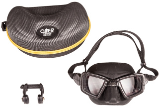 картинка Маска UP-M1C + клипса для носа UP-NC1 (карбон) O.M.E.R. от магазина DivingWolf