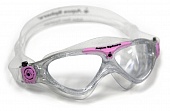 Очки для плавания Aqua Sphere VISTA JUNIOR Clear/Pink (прозрачный силикон, прозрачные линзы)