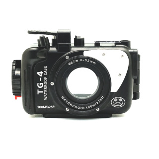 картинка Sea Frogs TG4 alluminium подводный бокс для Olympus Tough TG-4 из алюминия от магазина DivingWolf