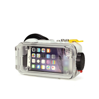 картинка Sea Frogs iPhone X/6/7/8 Bluetoooth (white) подводный бокс для Apple iPhone X/6/7/8 от магазина DivingWolf