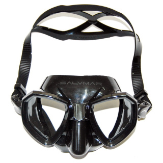 картинка Маска Salvimar Morpheus, черн/черн от магазина DivingWolf