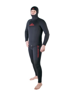картинка Гидрокостюм Scorpena RedLine 9 мм открытая пора от магазина DivingWolf