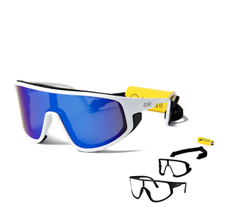 картинка Очки Ocean WaterKilly белые/синие линзы от магазина DivingWolf