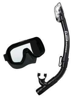 картинка Комплект маска+трубка TUSA UCR-2022 (прозрачный силикон) от магазина DivingWolf