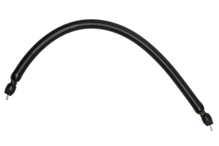 картинка Тяж с готовым зацепом "дайнема" кольцевой черный, класс Z ø 13,5 мм от магазина DivingWolf