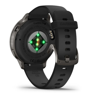 картинка Garmin VENU 4  41 mm, Slate with Black Silicone Band от магазина DivingWolf