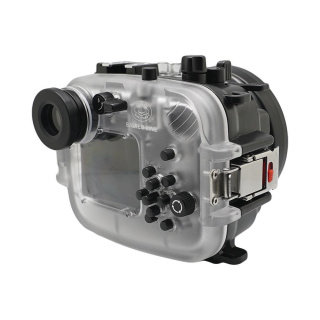 картинка Sea Frogs RX1xx Salted Line Series (Black) подводный бокс для Sony RX100 серии со сменными портами от магазина DivingWolf