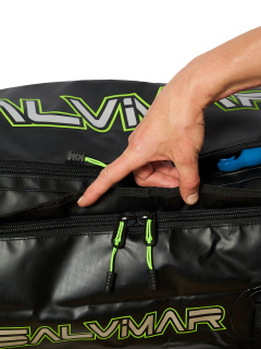 картинка Сумка Salvimar Roller Nero на колесах, 140 литров от магазина DivingWolf