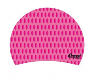 картинка Шапочка для бассейна Cressi LADY силиконовая для длинных волос от магазина DivingWolf