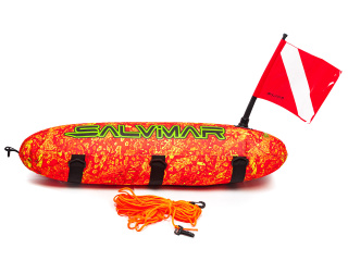 картинка Буй двойной овальный Salvimar, камуфляж KRYPSIS от магазина DivingWolf