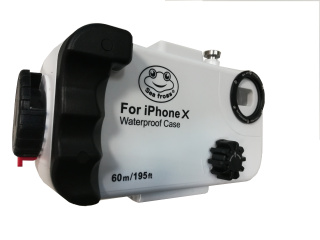 картинка Sea Frogs iPhone X White для Apple iPhone X белый от магазина DivingWolf