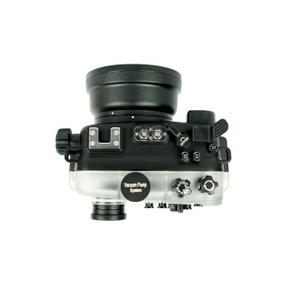 картинка Sea Frogs A6xxx Salted Line Series 6xxx (Black) + with pistol grip подводный бокс для Sony A6xxx от магазина DivingWolf