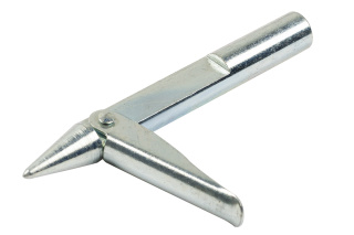 картинка Наконечник Lazio из оцинкованной стали с 1-им флажком от магазина DivingWolf