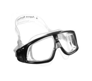 картинка Очки для плавания Seal 2.0 (прозрачные линзы). black⁄gray Aqua Sphere от магазина DivingWolf