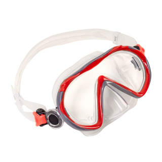 Маска Scorpena Tahiti Junior красно- серая