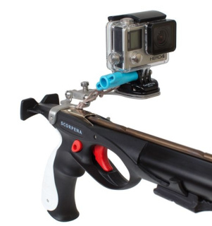 картинка Крепление видеокамеры на арбалет Scorpena от магазина DivingWolf
