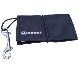 картинка Слейт подводный с карабином Apeks от магазина DivingWolf