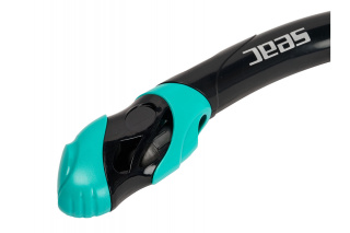 картинка Трубка SEAC SUB REVERSE DRY BLACK/TIFFANY от магазина DivingWolf